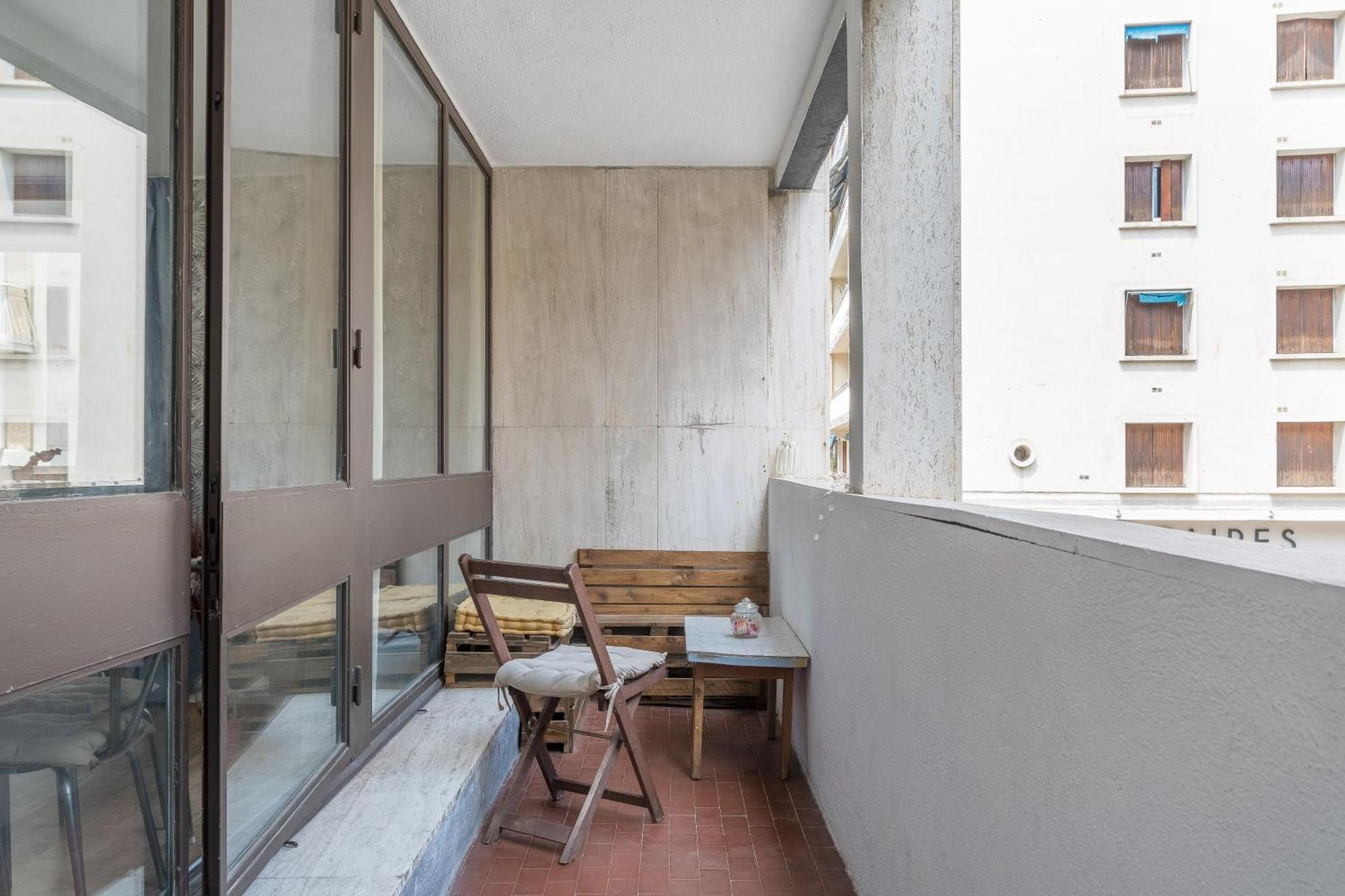 *Las Flores* Joli Studio Avec Balcon มาร์กเซย ภายนอก รูปภาพ
